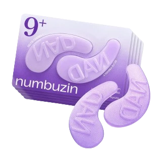 7-20251024215936479-removebg-preview پچ زیر چشم نامبوزین نامبر ۹ ناد پلاس کلاژن – numbuzin No.9 NAD+ Collagen Eye Patch